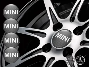 Mini Cooper Édition Décalques Jantes Étiquettes Époxy Premium
